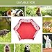 Hubceuo Guinea Pig Foldable Playpen Portable Small Animals Playpen Open Outdoor/Indoor Exercise Fence for Hedgehogs,