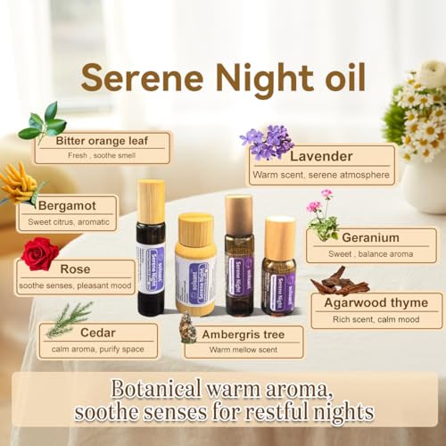 Serene Night Oil - 10ml, Roller Ball Bottle, 100% Natural miniatura 4