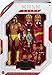 Mattel WWE Ultimate Edition Action Figure & Accessories Set, Hulk Hogan 6-inch Collectible with 30 Articulation Points, Swappable Pieces & Entrance Gear