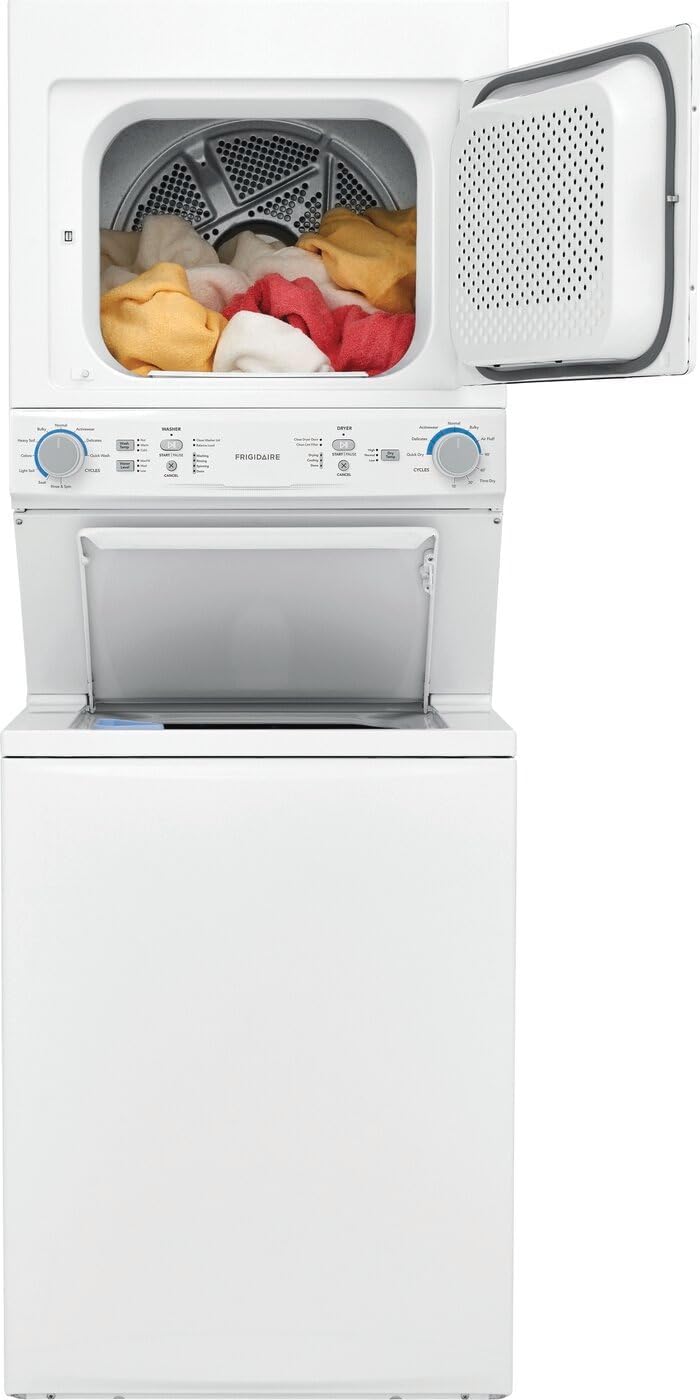 Frigidaire Gas Washer/Dryer Laundry Center - 3.9 Cu. Ft Washer and 5.5 Cu. Ft. Dryer