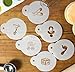 Designer Stencils Baby Candy/Cookie Stencils, Small, Beige/Semi-Transparent