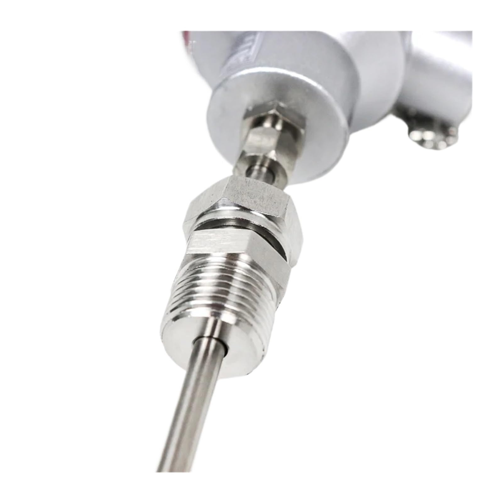 JJKKOZVQF 0-600 Temperature Sensor Probe Length 150mm PT100 1/2 Thread Thermocouple(PT100 L1000MM)