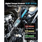 Seesii Digital Torque Wrench 3/8 drive, 135Nm/99.6Ft-lb, ±2% Accuracy - Image 4