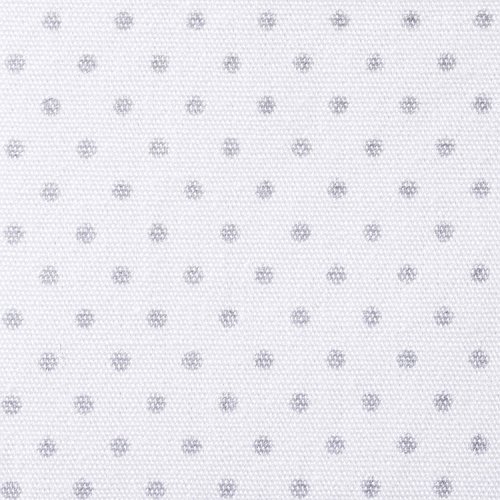 Image of HALO BassiNest Fitted Sheet - 100% Cotton, Soft and Breathable Bassinet Sheet for Babies, 30 inch x 16 inch Pre-Shrunk Sheet, Grey Pin Dot