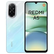 Redmi A5 Smartphone, 3+64GB, Blu, dual camera con AI da 32MP, ampia batteria da 5200mAh (typ), potente processore octa-core, display immersivo da 6,88″ a 120Hz (caricatore non incluso)
