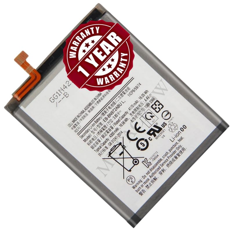 Image of Original EB-BN972ABU Battery Compatible with Samsung Galaxy Note 10 Plus | Note 10+ (4300mAh) 1 Year Warranty BC46