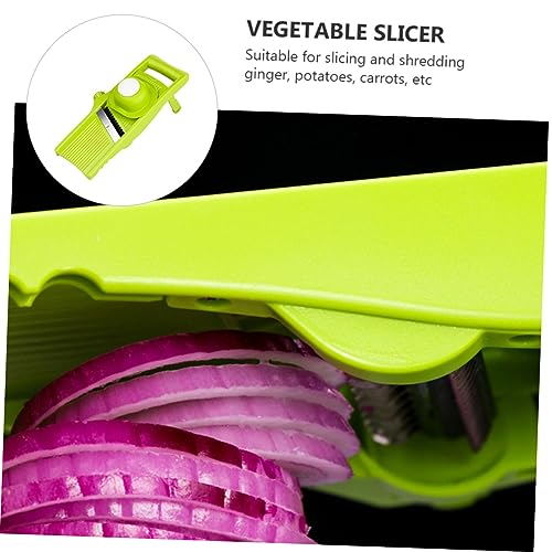 Cortador manual para verduras y papas MAGICLULU verde miniatura 3