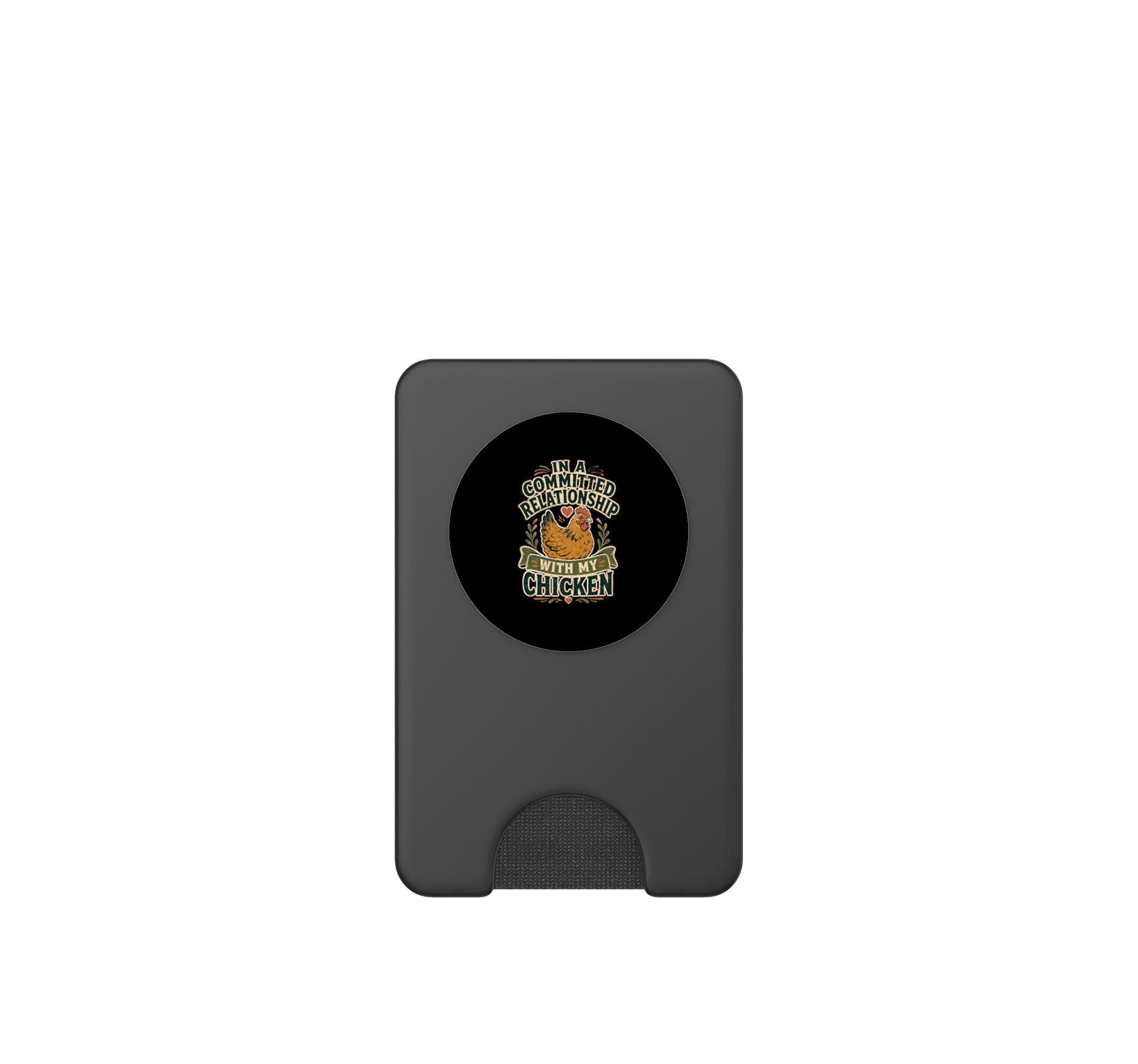 In Einer festen Beziehung zu My Chicken Funny Chicken PopSockets PopWallet für MagSafe