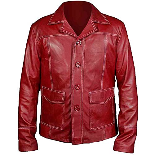 Tyler Durden Fight Club Leather Jacket3