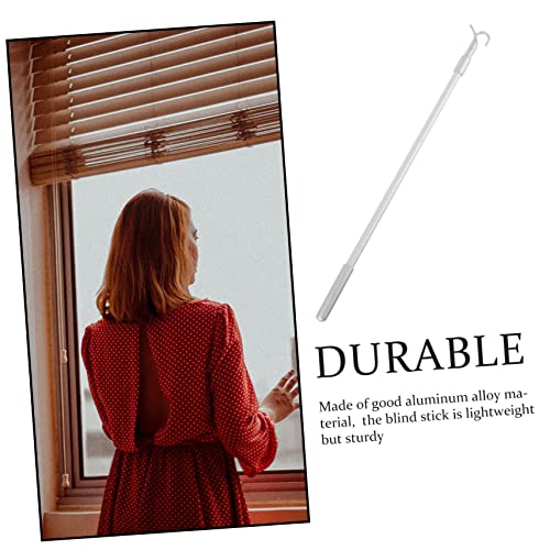Yardwe Venetian Blind Rod Window Shades For Home Mini Accessories Mini Blind Blinds For Windows Metal Blind Opener Vertical Blinds Office Blinds Rod Blinds Telescopic Wand Blind Tilt Rod #TOP3