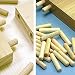 KAILEE 500pcs Espigas de Madera 6mm 8mm 10mm Tacos de Madera para...