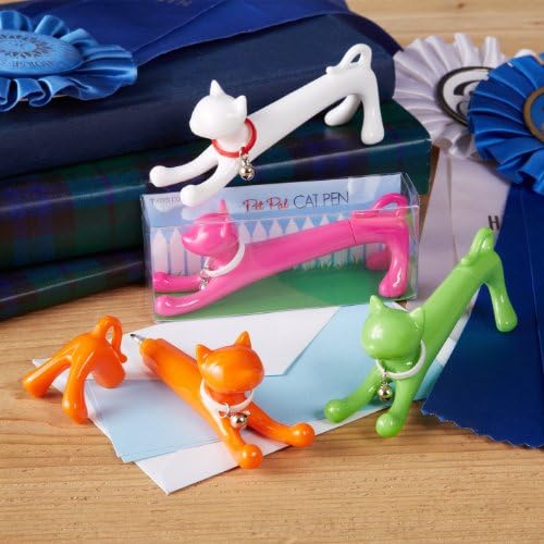 Two's Company Cat Pen, Choice of Color, White