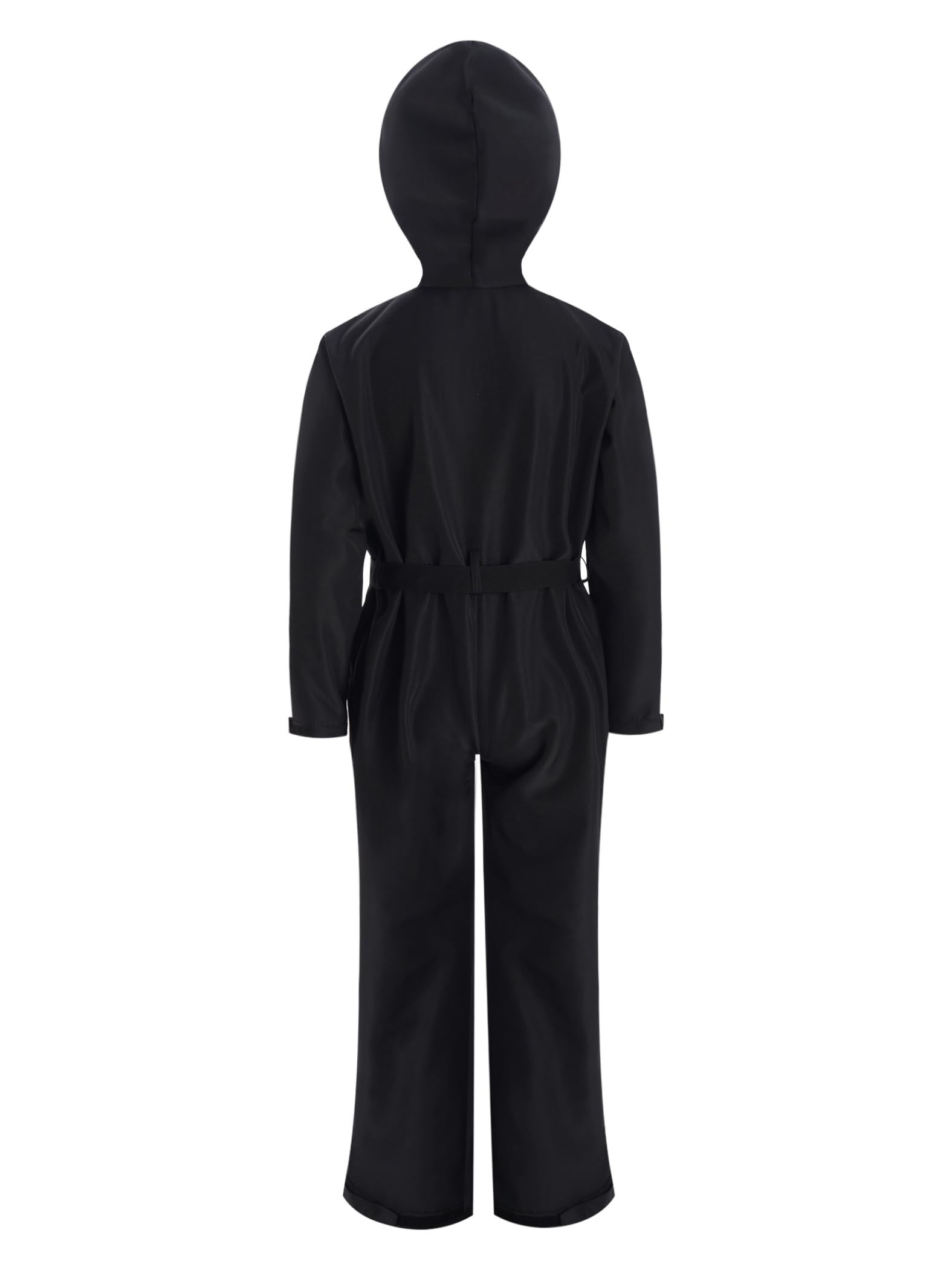 Trajes De Esquí Para Niñas Calientes Para El Invierno Al Aire Libre Trajes De Nieve Con Capucha Impermeables De Esquí Completos Para Snowboard Verde claro y negro 9-10 años