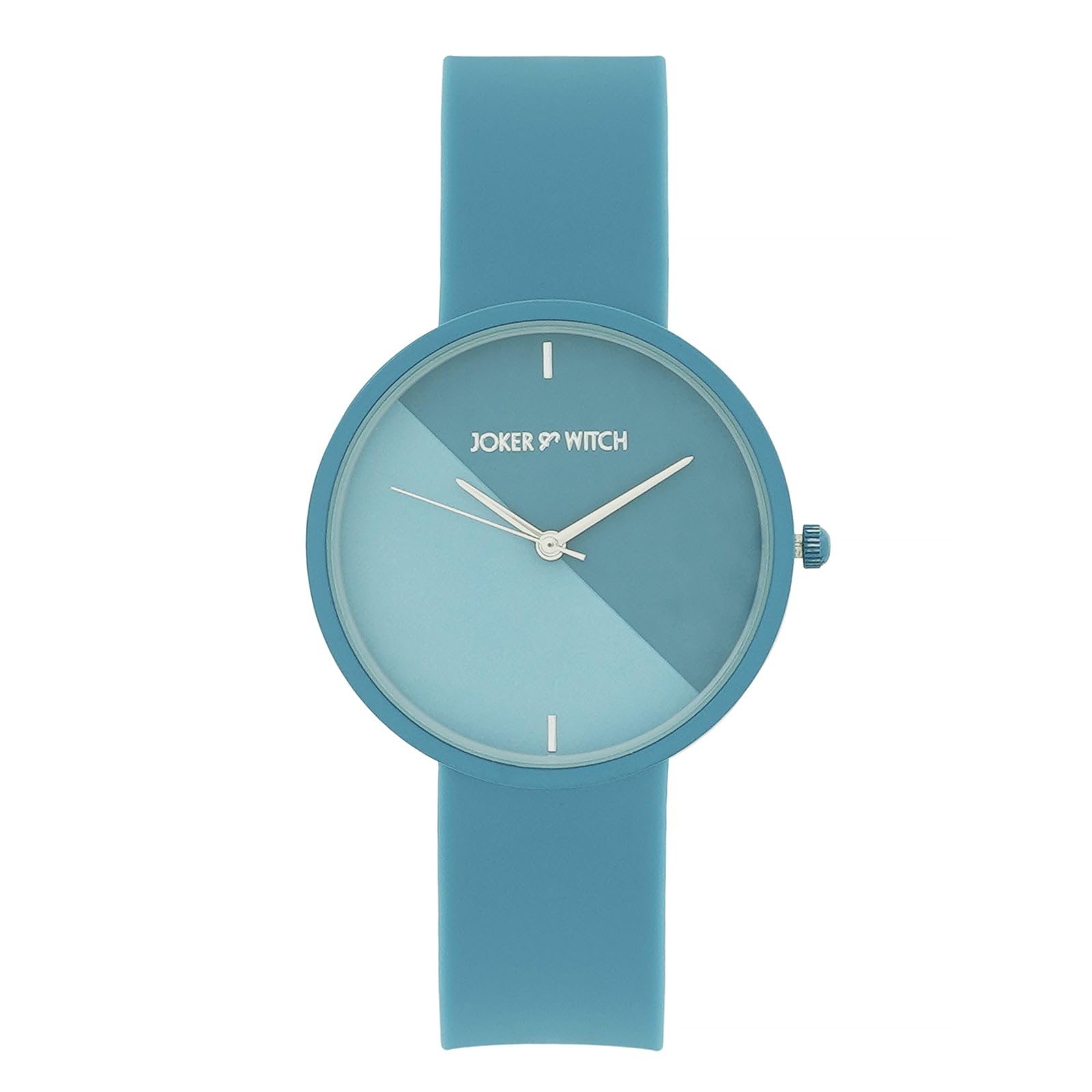 Joker & Witch Duet Dewdrop Duo Blue Silicone Strap Watch Analogue Watch for Women (B0CZXRYM3K) Amazon Price History, Amazon Price Tracker