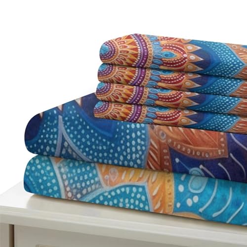 Housse de couette microfibre contre les allergies de lit simple