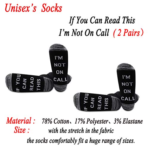 Chaussettes de retraite pour infirmière, 2 paires gris medium JXGZSO - 3