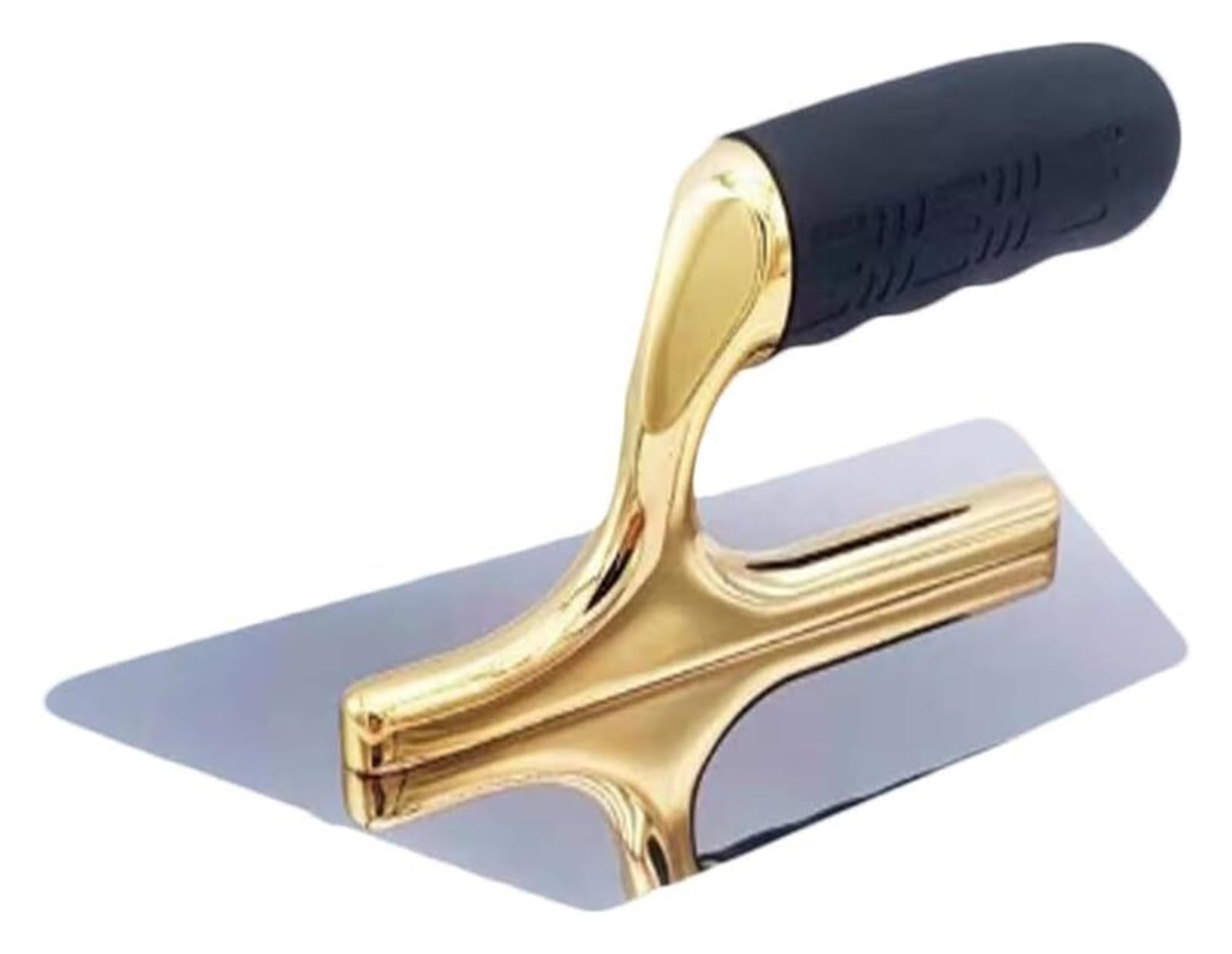 kielnia cementowa, Uchwyt narzędzia 9"X4" do cementu, pozłacany/srebrzony, lekki stop(Gold,C)