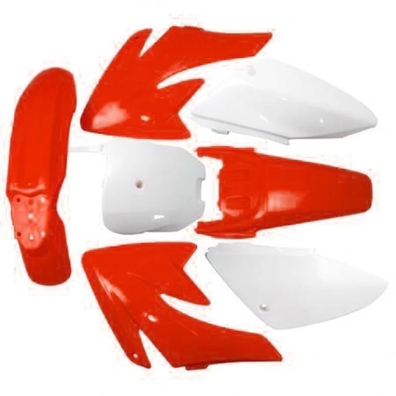 Kits de carénage plastique pour remplacer les caches usés de Pit Bike CRF70