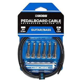 A premium solderless solution for wiring your pedalboard – the BCK-6 kit gives you six foot of studio-grade cable and six two bi-directional connectors to make a three cables. Easy to assemble – no cable-stripping and no soldering. Just cut to length...