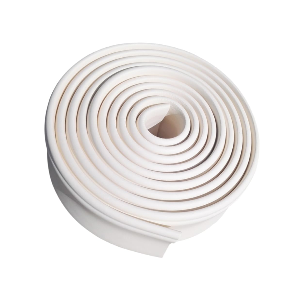 Autocollant mural plinthe SHINEOFI blanc crème 6 cm x 10 m auto-adhésif salon