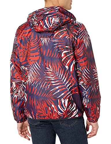 Image of Tommy Hilfiger Men's Lightweight Active Water Resistant Hooded Rain Jacket