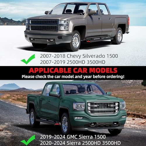 Estribos KYBOLT para Chevy Silverado/GMC Sierra 2007-2019 miniatura 3