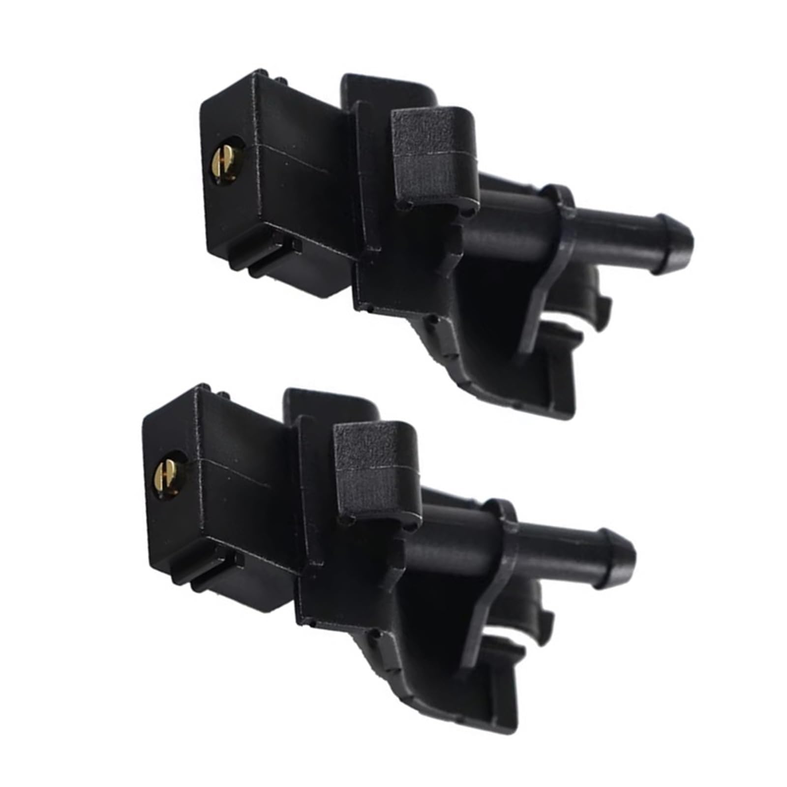 Car Windshield Sprayer Compatible with Toyota for Highlander XU40 2007 2008 2009 2010 2011 2012 2013 2pcs Front Windshield Wiper Washer Jets Nozzle