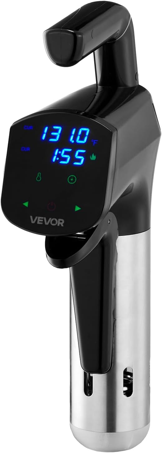 VEVOR Sous Vide Precision Cooker, 1100W Sous-Vide Cooking Machine, Immersion Circulator with LED Digital Display, Secure Clamp Design, Temperature & Timer Control, Professional Sous Vide Cooker - Image 1 of 9