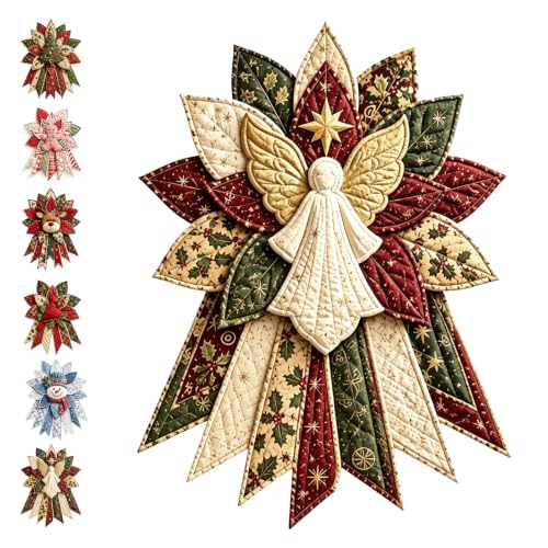 Festive Quilted Christmas Door Hanging DIY Off Sewing Kits (A#)