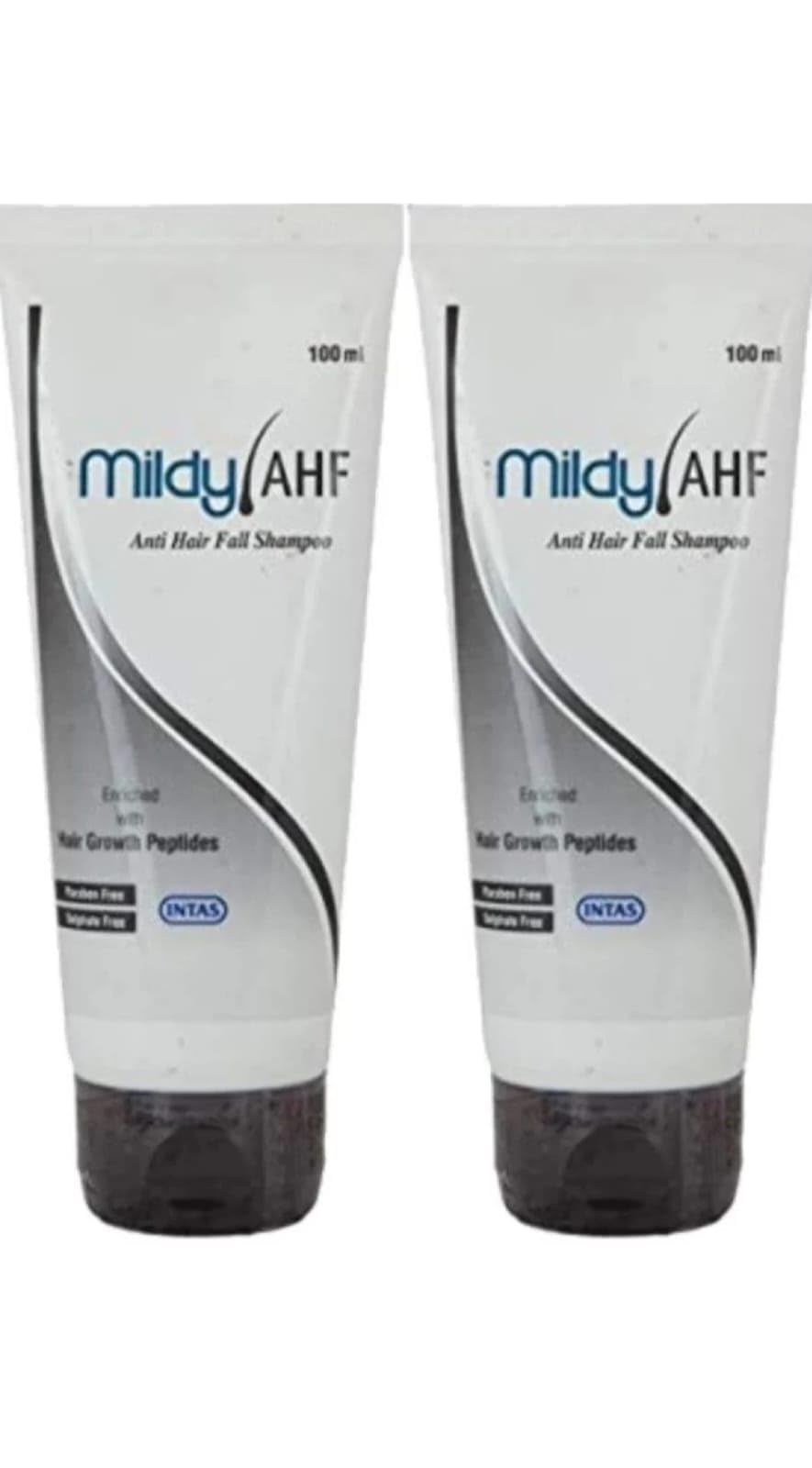 Alpenia New INTAS Mildy AHF Anti Hair Fall Shmapoo,100ML, (Pack Of 2)