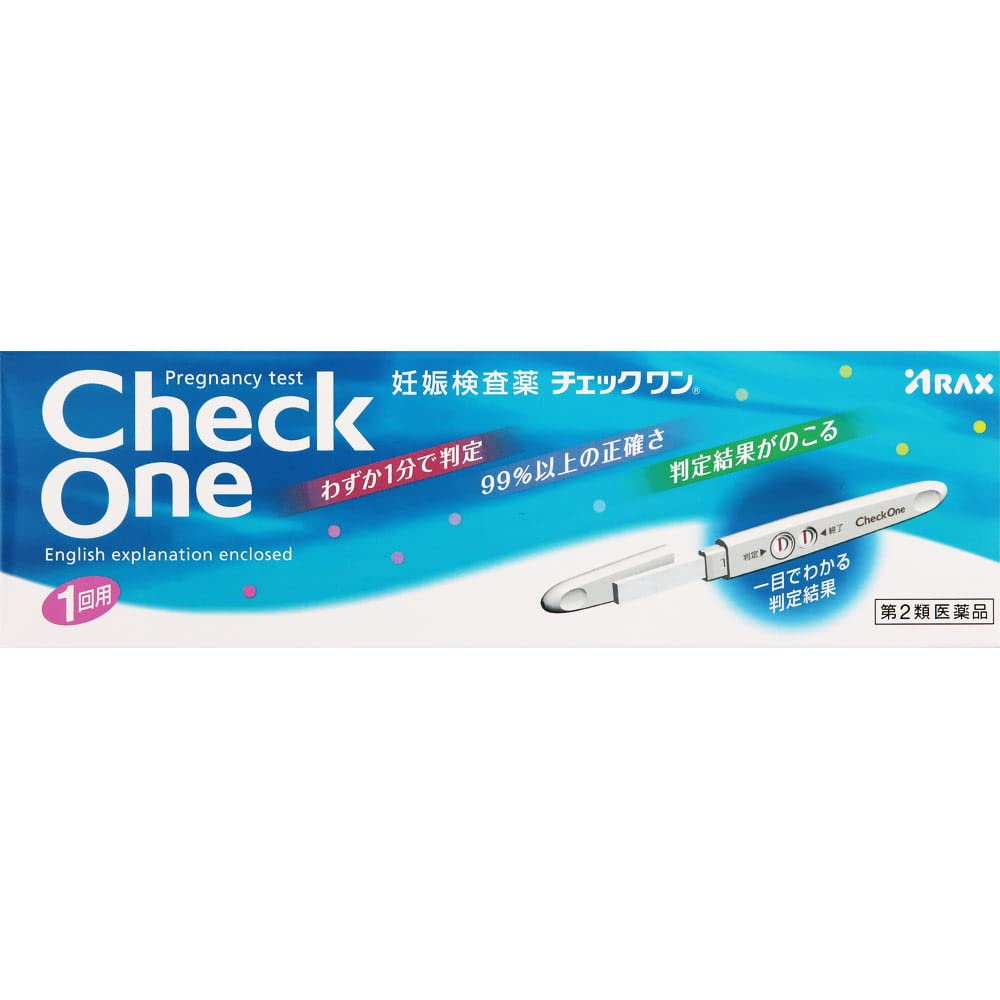 Amazon | 【第2類医薬品】チェック ワン 1回用 | アラクス | 検査
