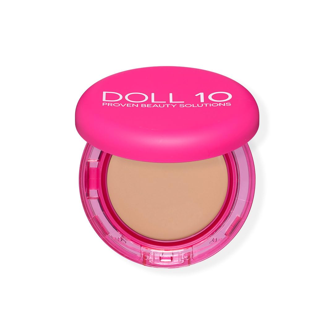 Doll 10 Peptide Bounce Balm Foundation™ – Hydrating, Age-Defying Foundation for Older Women, All Skin Types – Vegan, Clean, Natural, Medium Buildable Coverage, Blurs Fine Lines - [Fair] - Image 2