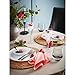 Ikea OFTAST Kitchen & Dining, Tempered Opal Glass Classic Deep Dish Plates (20cm) Pack of 6pc