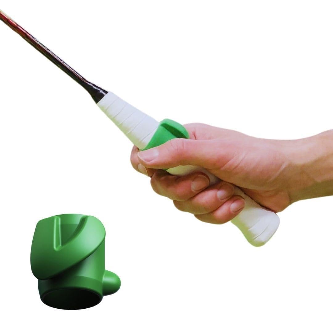 GRIPFIXER Badminton | Ensures the correct grip | The ultimate training equipment & teaching aid | Danish Innovation | Small-Right