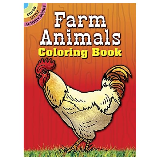 Farm Animals Coloring Book (Dover Little Activity Books)