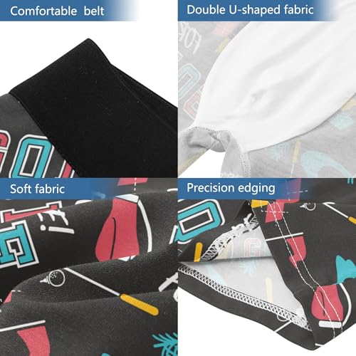 visesunny Men's Underwear Boxer Briefs Funny Soft Breathable Stretch Moisture-Wicking Underpants for Men4