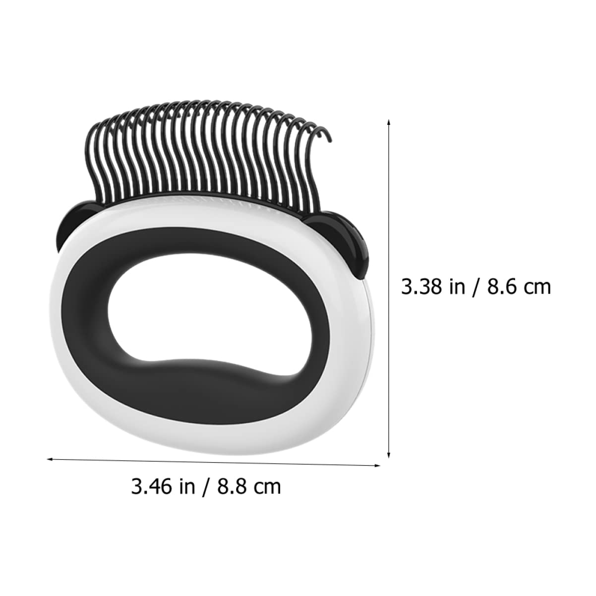 Mipcase 5stücke Katzenhaarbürste Mit Sanften Zähnen Effektiver Entfilzungskamm Für Katzen Und Kitten Entfernt Mühelos Lose Und Unterwolle Ergonomisches Design Für Angenehme Anwendung