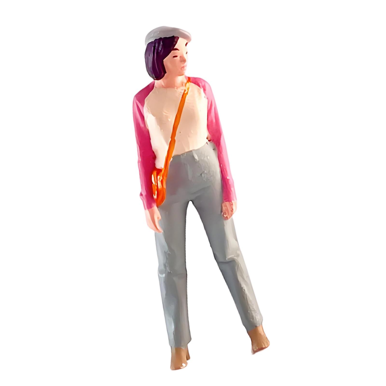 Hredyqw Women Figures Model 1:64 Scale Hand Painted Miniature People Figure for Architectural Display Dioramas Props