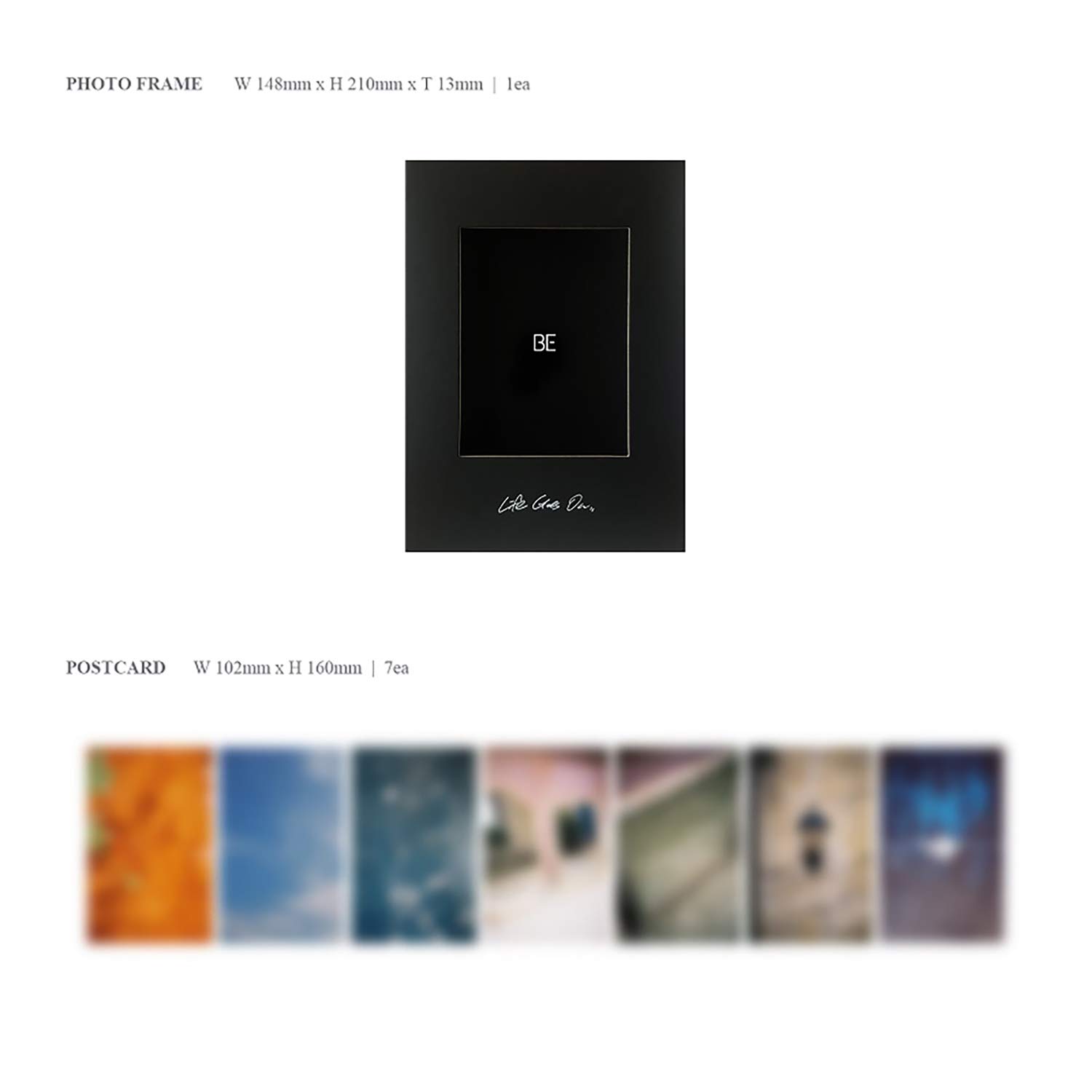 BTS DELUXE EDITION ALBUM - [ BE / Limited ver. ] CD + Photo Book + Making Book + Lyric Poster + Photo Cards + Polaroid + Photo Frame + Postcards + Poster(On pack) + FREE GIFT