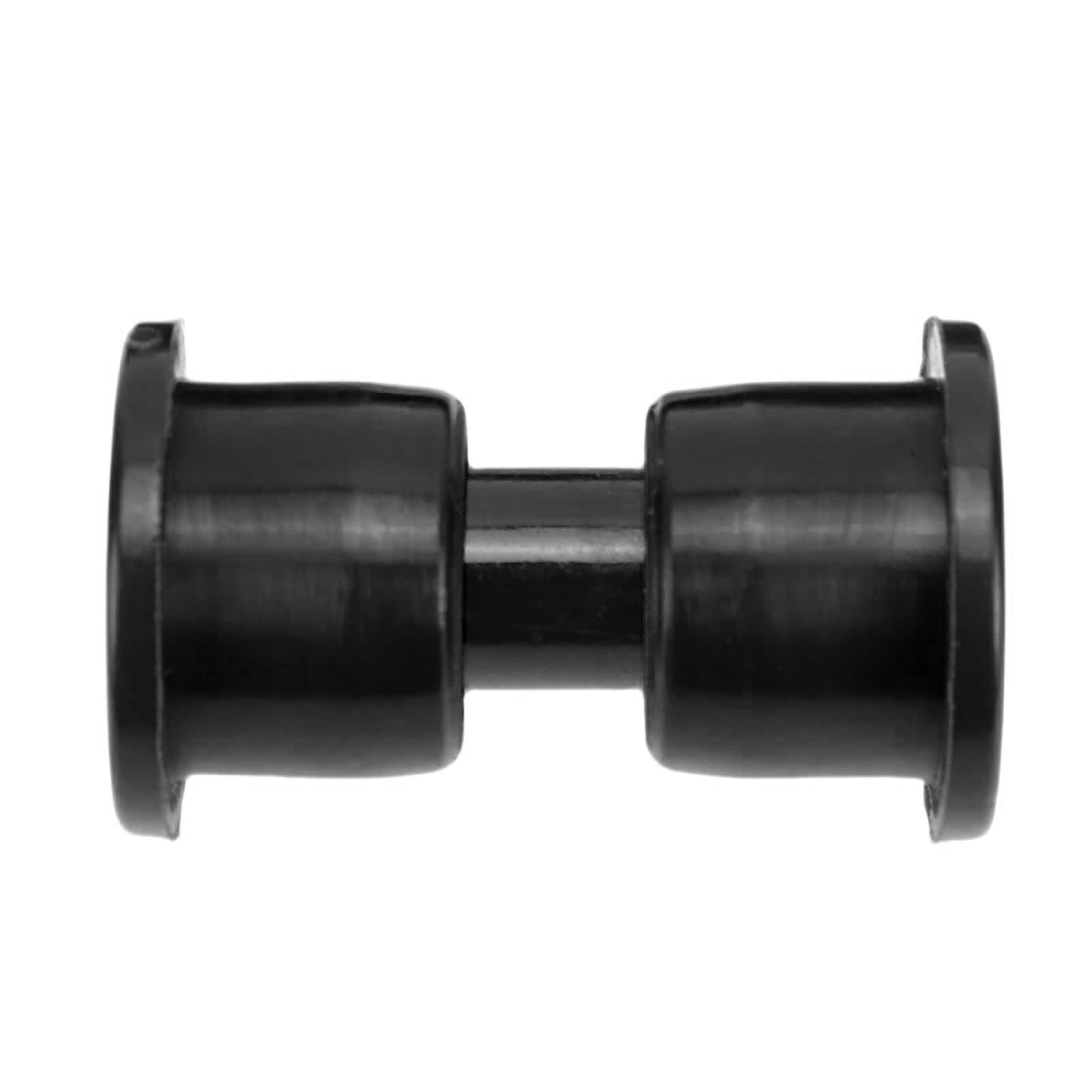 Front Bushing Kit with Screws 102287401, Club Car Lower Spring and Upper A Arm Polyurethane Bushings and Sleeves Replacement, for Club Car Precedent 2004-up (black)