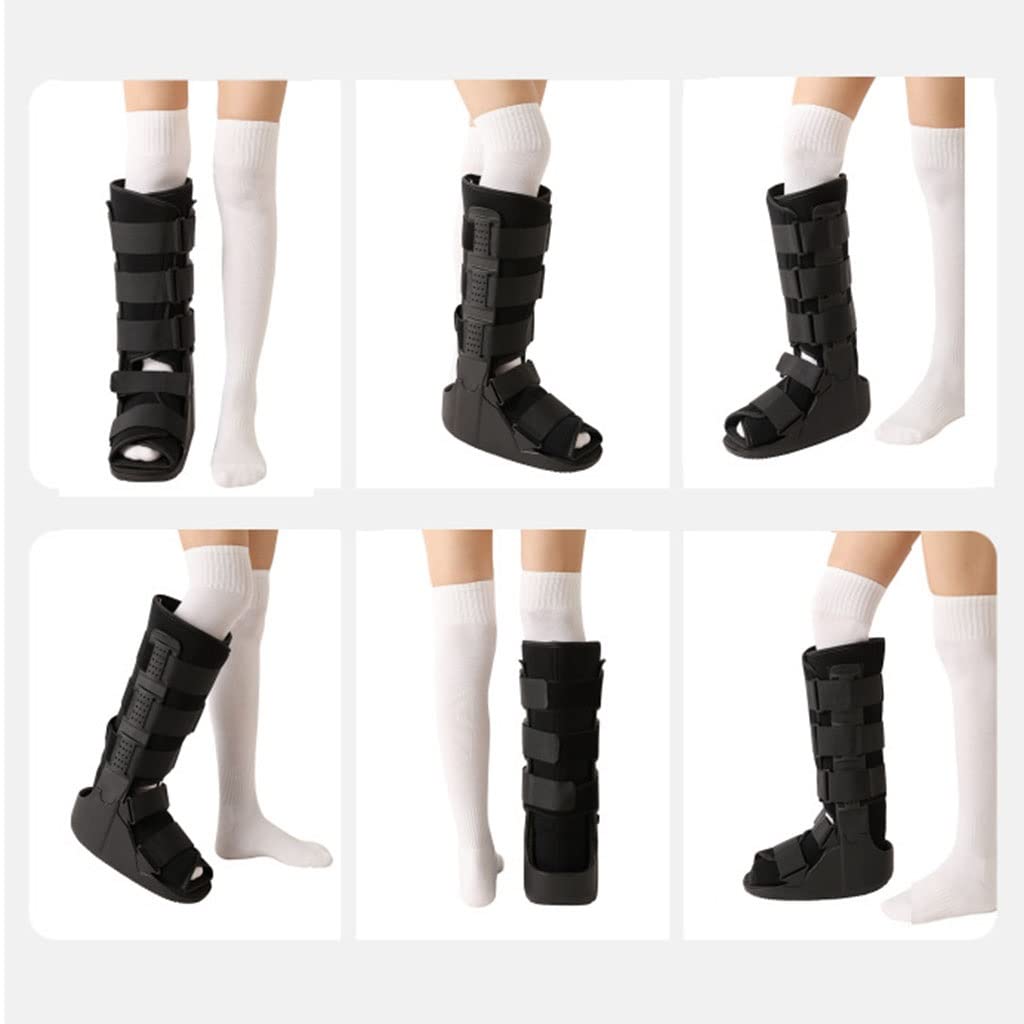 PYTHIC Bota CAM Walker Bota Ortopédica Estándar con Material de Nylon de Alta Resistencia Bota de Fractura de Tobillo para Fracturas de Pie, Esguinces (Size : L)