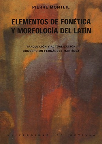 Portada de Elementos de Fonetica y Morfologia Latinas