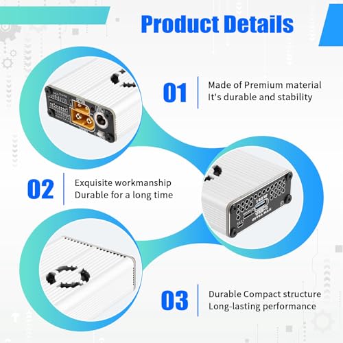 Chargeur Type C PD3.1 140W bidirectionnel, recharge ultra rapide XT30