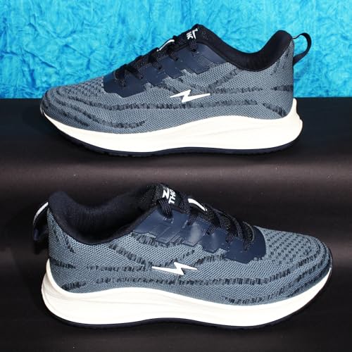 Image of ATHCO Mens Ontario Memory Foam Comfort Shoes|Running|Walking|Training|Gym|Jogging|Sneaker|Athletic|Laceup|Flexible|Lightweight|Dailyuse|Sports|Casual|ExtraSoft|Fitness