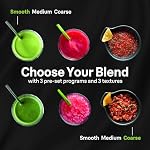 Braun TriForce Power Mixer - Powerful 1200 Watt countertop mixer with 10 manual speeds, 3 textures and 3 food settings, stainless steel blades for effortless emulsification, for smoothies, purees and more