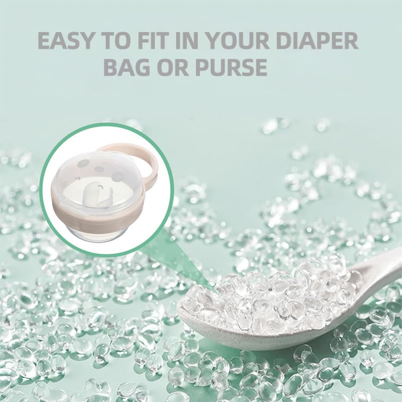 Abaodam Étui à Tétine de Voyage pour Bébé Boîte à Tétine Portable