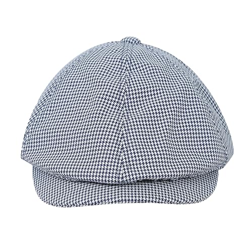 Image of FabSeasons Cotton Ivy Flat Golf Cap - Classic Newsboy Gatsby Hat for Men