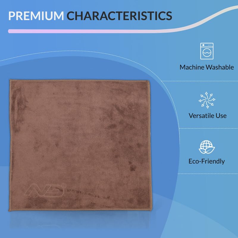 Image of Neodrift '400 GSM' Microfiber Cloth (Size - 40X60 Cm)(Set of 3 PC)(Colour - Mix)(Ultra Soft Cleaning Cloth for Car, Bike - Polishing, Detailing, Highly Absorbent)