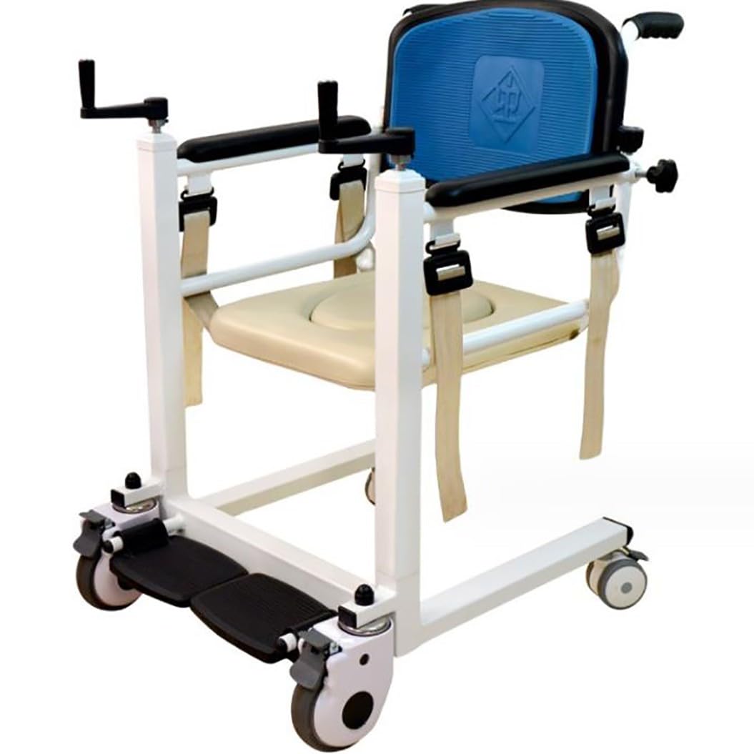 gruas para personas mayore,Elevador de pacientes con elevación manual,Silla de ruedas portátil de transferencia de pacientes para el hogar,Silla de transferencia de pacientes A