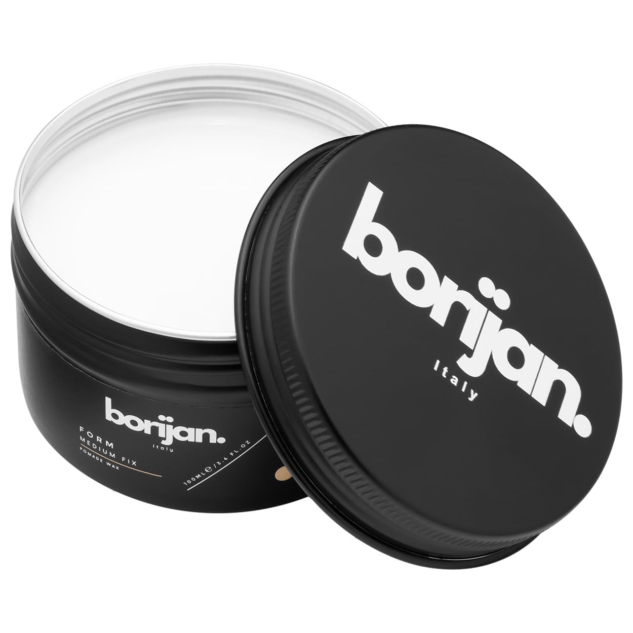 Form Pomade | 100 ml / 3.4 oz | Medium Hold | Light Cream | Smooth Finish for Men’s Styling